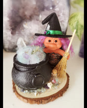 Load image into Gallery viewer, Purple haired Witchy troll