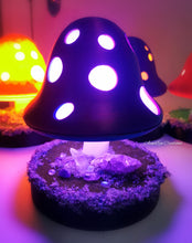 Load image into Gallery viewer, Toadstool light (pink&blue)