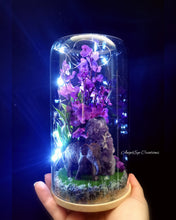 Load image into Gallery viewer, large Glass dome with baby elephant