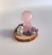 Load image into Gallery viewer, Teeny mouse under mushroom