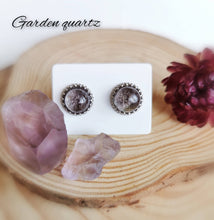 Load image into Gallery viewer, Garden Quartz Large Stud Earrings
