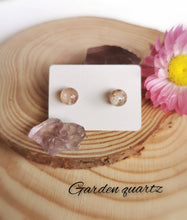 Load image into Gallery viewer, Garden Quartz Studded Earrings
