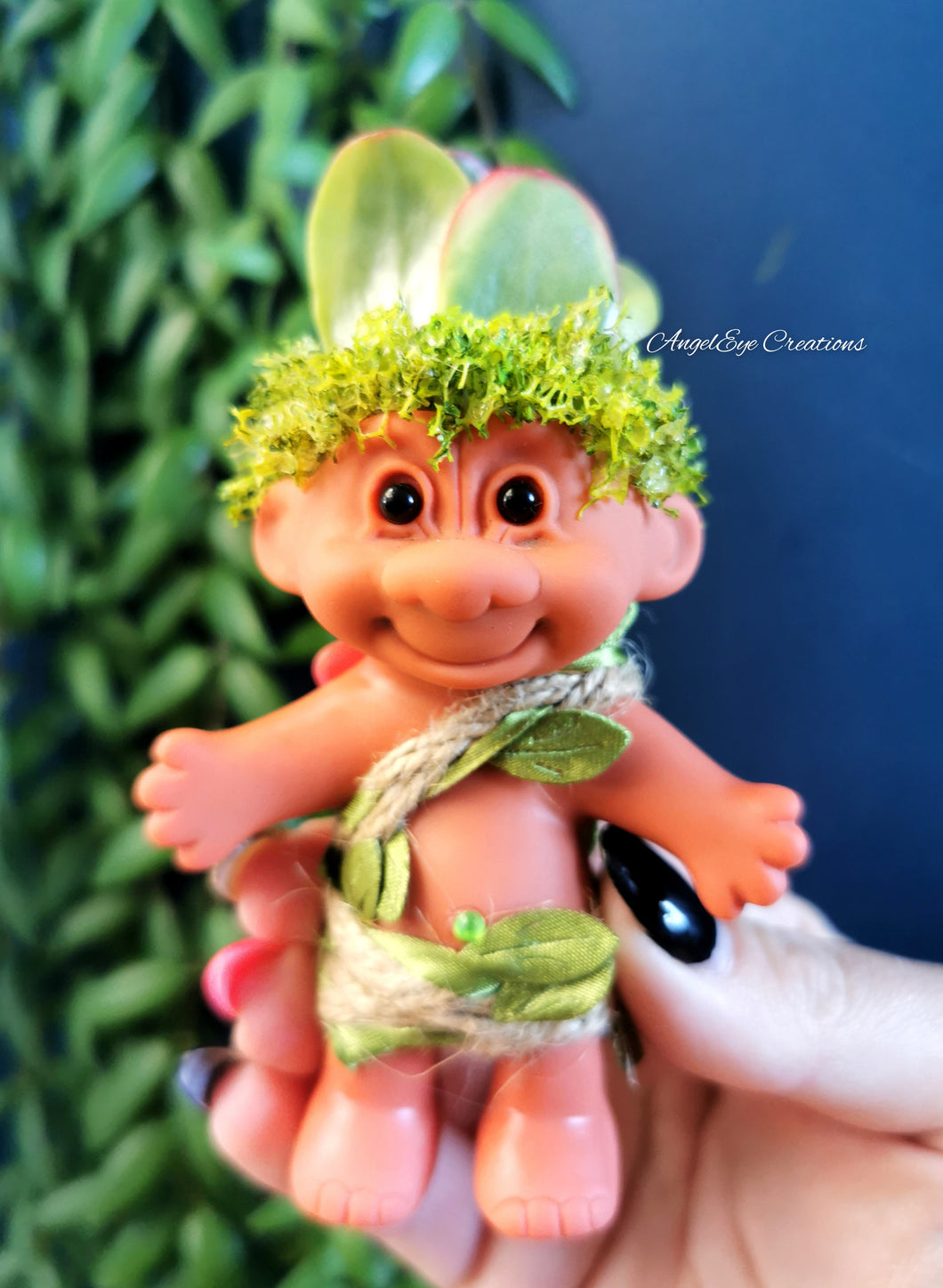 troll doll succulent Succulent Troll